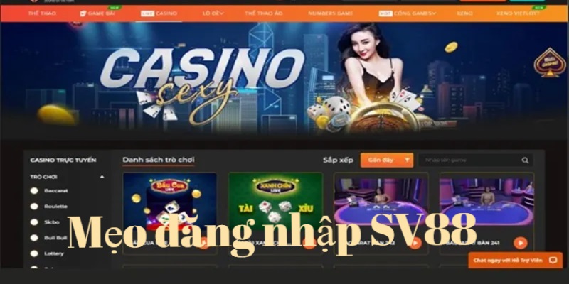 Hướng dẫn đăng nhập SV88 chi tiết cho tân thủ Hướng dẫn đăng nhập SV88 chi tiết cho tân thủ