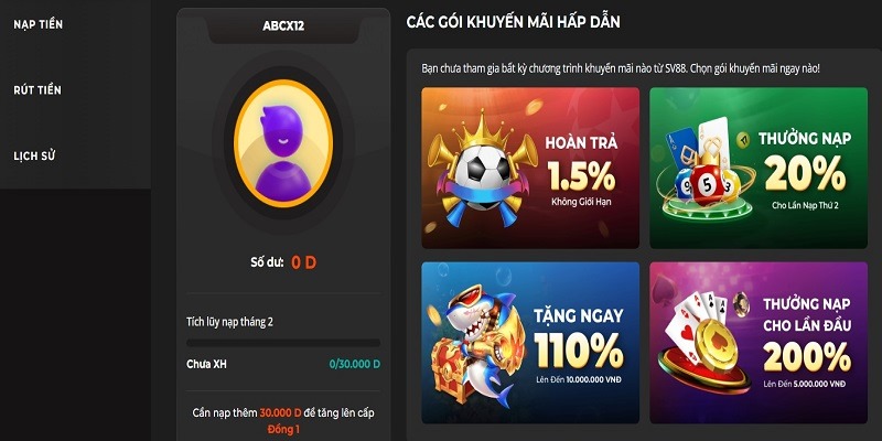 Những hình thức rút tiền SV88 được hỗ trợ Những hình thức rút tiền SV88 được hỗ trợ